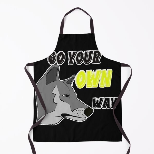 Item preview, Go Your Own Way Wolf Motif Motivation designed and sold by Merchandiser099.