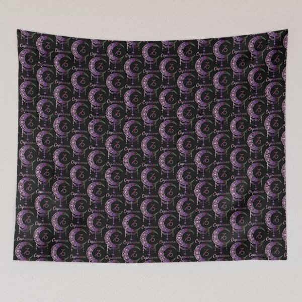 Item preview, ZODIAC CRESCENT MOON CAPRICORN designed and sold by GamaArtDesign.