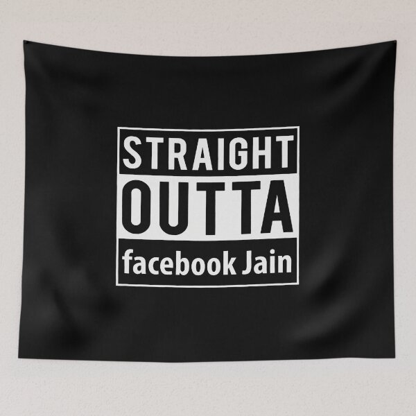 Item preview, Straight Outta Facebook Jain designed and sold by Balll130.