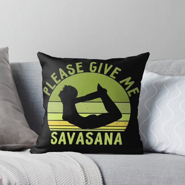 Item preview, Funny sarcastic yoga savasana design,  Please give me savasana. designed and sold by NobelFashion.