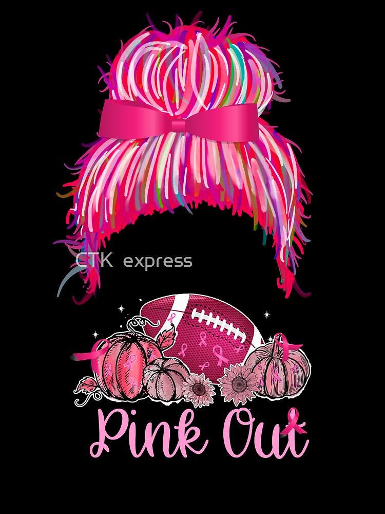 NFL BREAST CANCER AWARENESS PINK RIBBON ⭐ X 2 ⭐ as seen on the