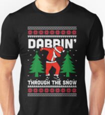 Dabbin Through The Snow Unisex T-Shirt