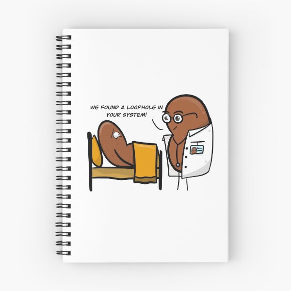 Item preview, Kidney Doctor Loop Hole | Medical Cartoon designed and sold by Sabbara.