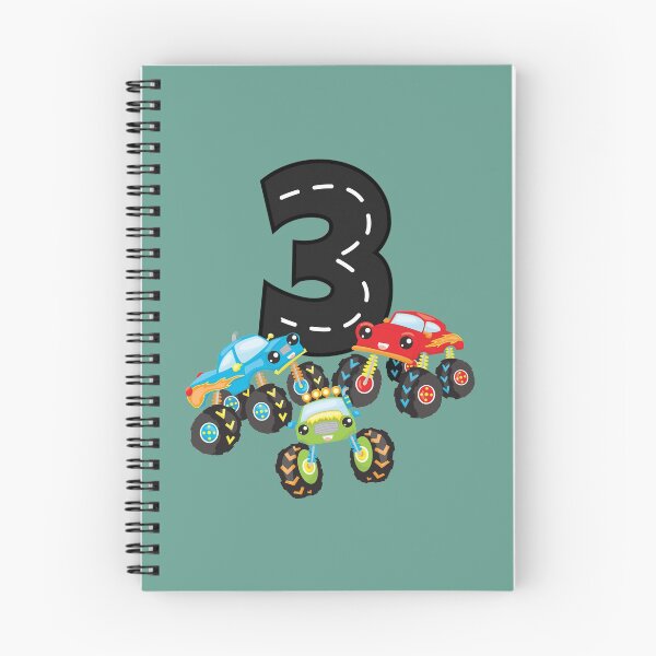 Item preview, 3rd Birthday Three Monster Trucks Number 3 Birthday Boy  designed and sold by Studio520.