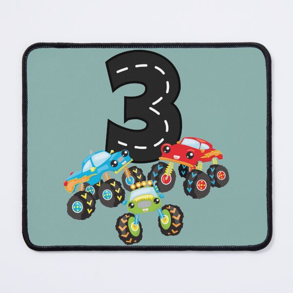Item preview, 3rd Birthday Three Monster Trucks Number 3 Birthday Boy designed and sold by Studio520.