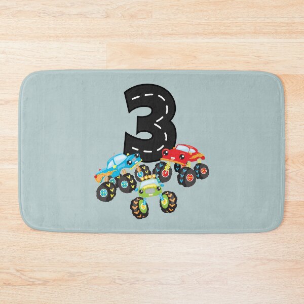 Item preview, 3rd Birthday Three Monster Trucks Number 3 Birthday Boy  designed and sold by Studio520.