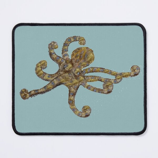Item preview, Australian Blue Ringed Octopus designed and sold by Liz HL Art Shop.