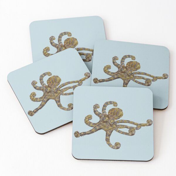 Item preview, Australian Blue Ringed Octopus  designed and sold by Liz HL Art Shop.