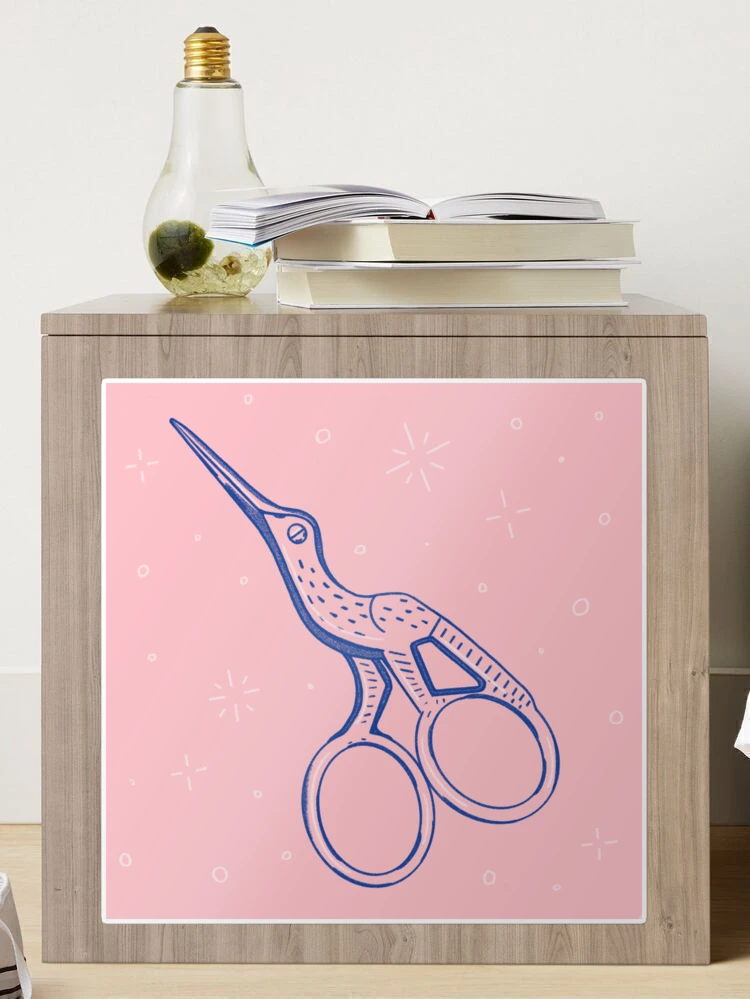 Bird Scissors Sticker for Sale by DigitalRedesign