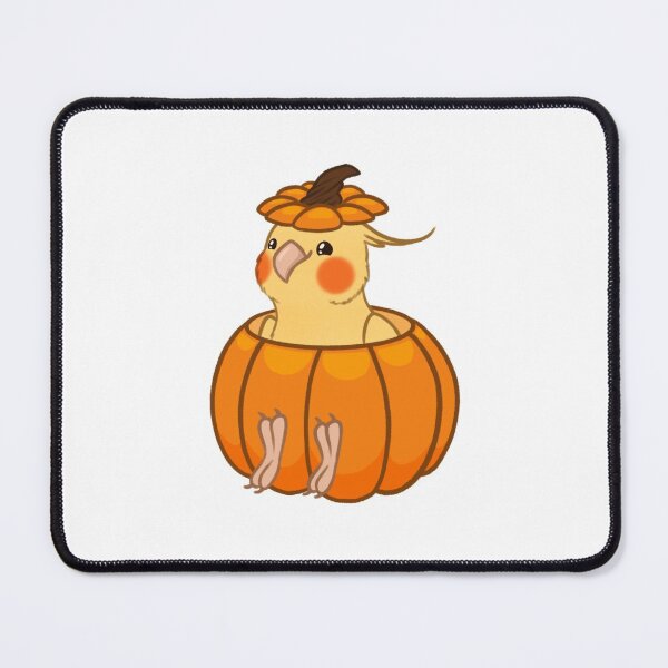 Item preview, Cockatiel in Pumpkin designed and sold by Shanman-Art.