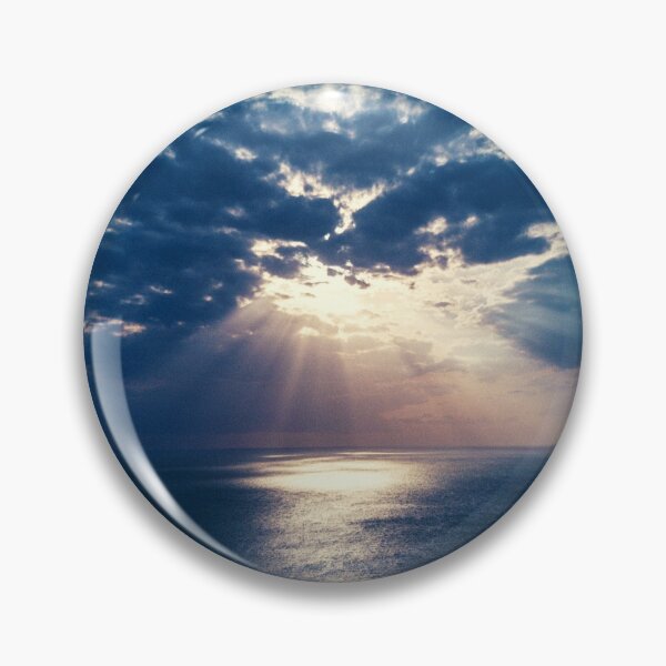 Item preview, Serenity Blue Ocean and Cloudy Sky Photography  designed and sold by Nature-Arts.