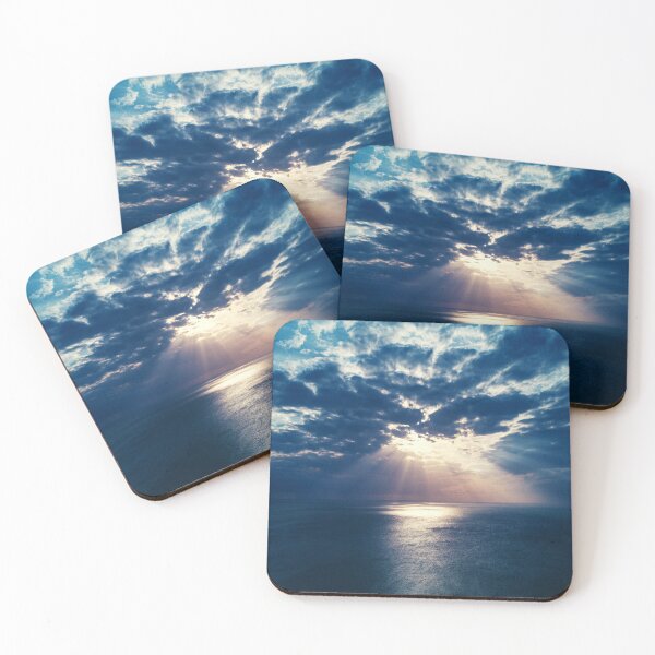 Item preview, Serenity Blue Ocean and Cloudy Sky Photography  designed and sold by Nature-Arts.