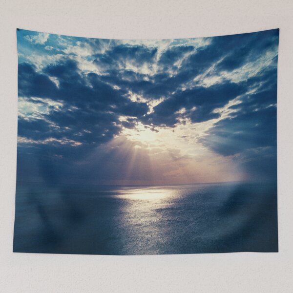Item preview, Serenity Blue Ocean and Cloudy Sky Photography  designed and sold by Nature-Arts.
