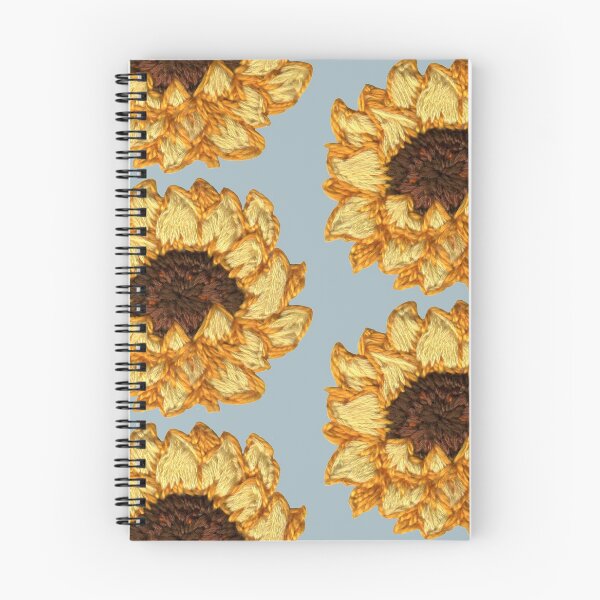 Item preview, Embroidered Sunflower designed and sold by Audrey Pearson.
