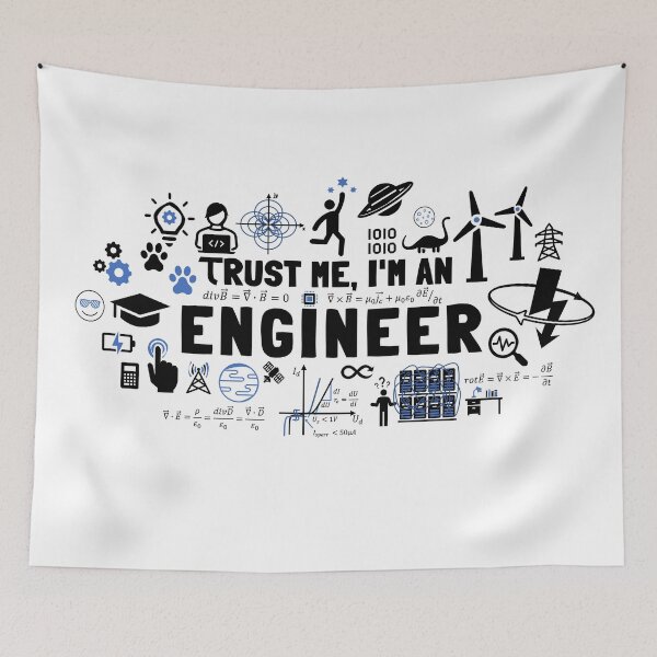 Item preview, TRUST ME, I'M AN ENGINEER feat. Maxwell equations designed and sold by sopfanna.