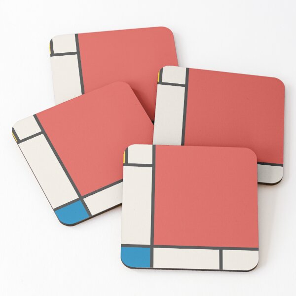 Item preview, Geometric (Mondrian Inspired) designed and sold by nouveaudecor.