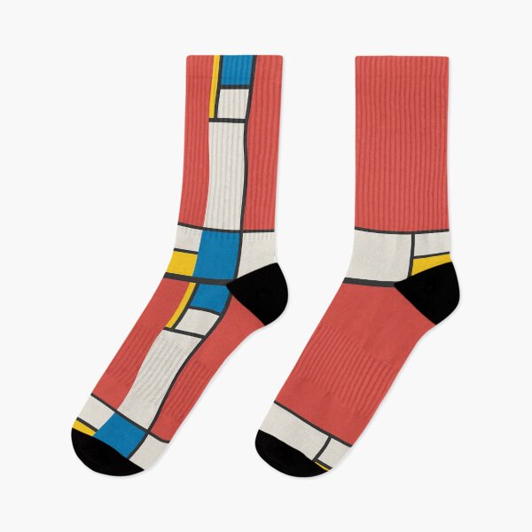 Item preview, Geometric (Mondrian Inspired) designed and sold by nouveaudecor.