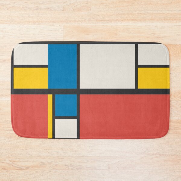 Item preview, Geometric (Mondrian Inspired) designed and sold by nouveaudecor.
