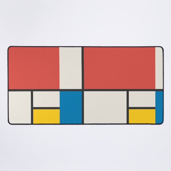 Item preview, Geometric (Mondrian Inspired) designed and sold by nouveaudecor.