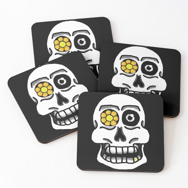 Item preview, Pirate Skull Flower designed and sold by Let-be-on-Trend.