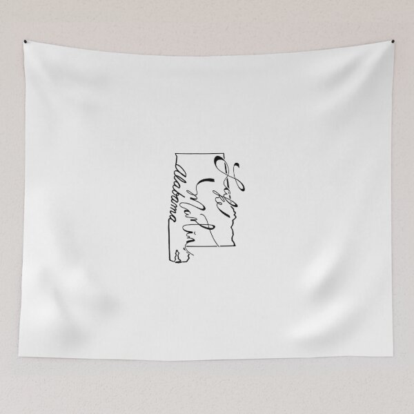Item preview, Lake Martin Alabama State Outline designed and sold by Michael Garber.
