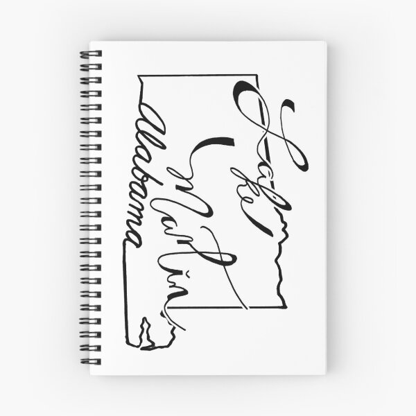 Item preview, Lake Martin Alabama State Outline designed and sold by Michael Garber.