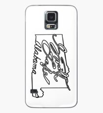 Funda/vinilo para Samsung Galaxy Smith State Alabama State Outline