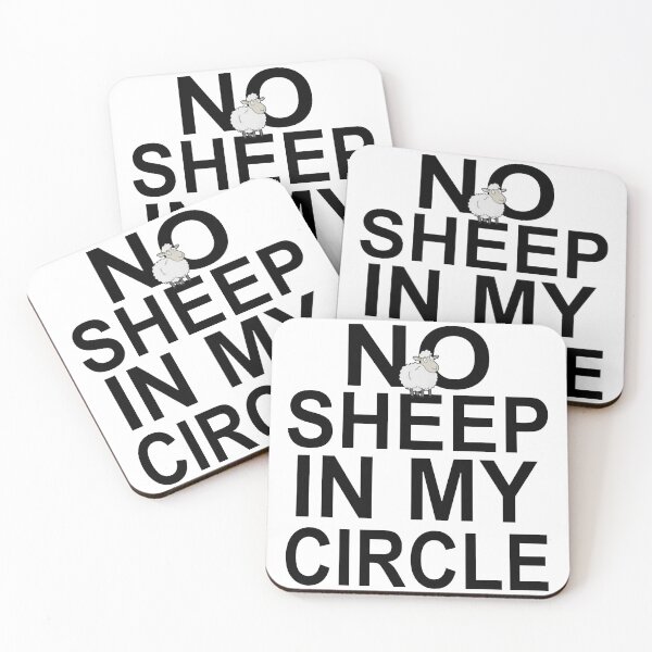 Item preview, No Sheep In My Circle Anti Biden designed and sold by Balll130.