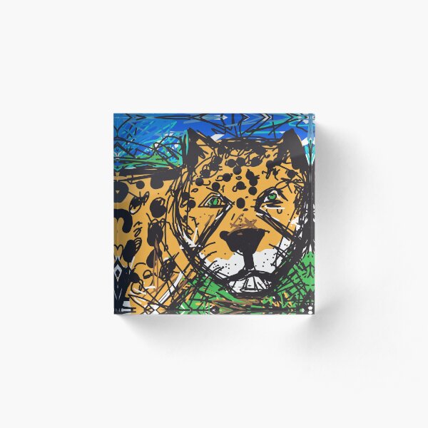 Jaguar Acrylic Block