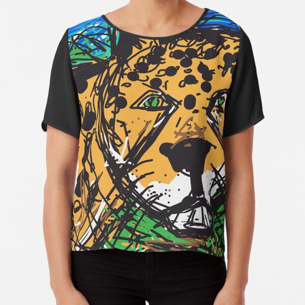 Jaguar Chiffon Top