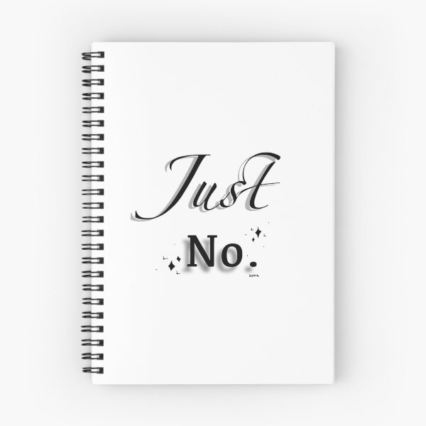 Item preview, Just no. designed and sold by Anna Renee.