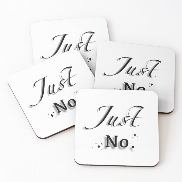 Item preview, Just no. designed and sold by Anna Renee.