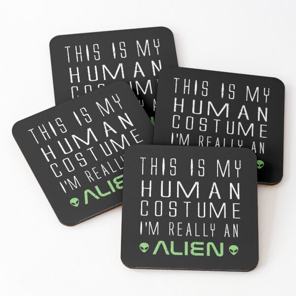 Item preview, This Is My Human Costume I'm Really An Alien designed and sold by franktact.
