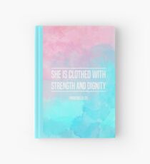 Christian Quote Hardcover Journal