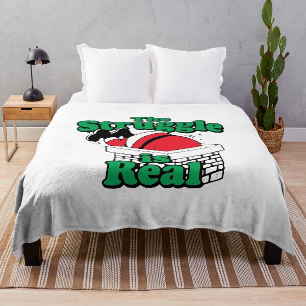 Item preview, Santa The Struggle Is Real Christmas designed and sold by Balll130.