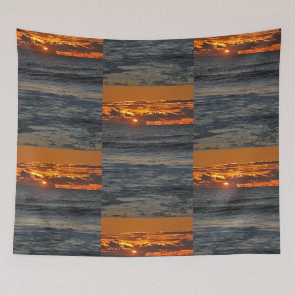 Item preview, Assateague Island Sunrise - Sun Behind Clouds - Vertical Photo designed and sold by FoxyParrot.