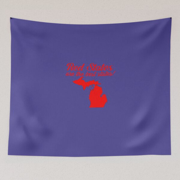 Item preview, Red States Best Michigan Republican Election 2016 T-Shirt designed and sold by AlwaysAwesome.