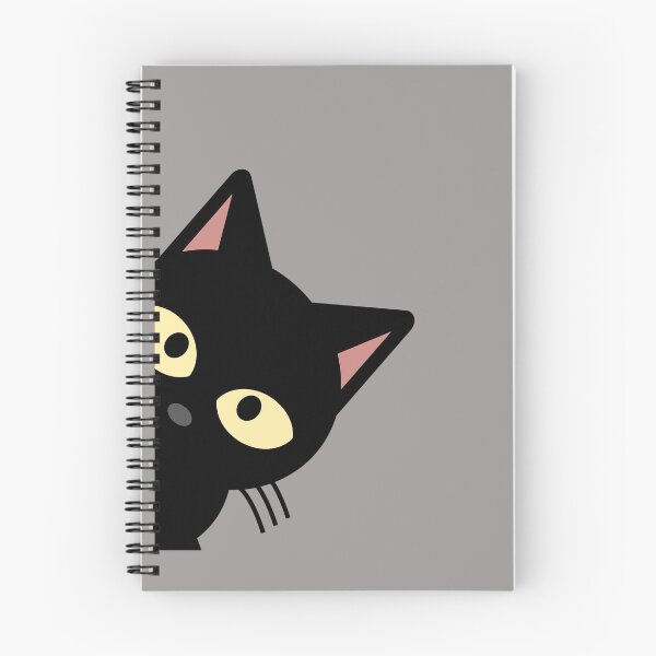 Item preview, Black Cat Peeking, I Saw That designed and sold by DiensDesign.