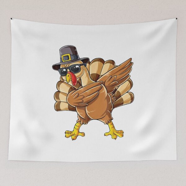 Item preview, Turkey Dabbing Thanksgiving Tee designed and sold by Balll130.