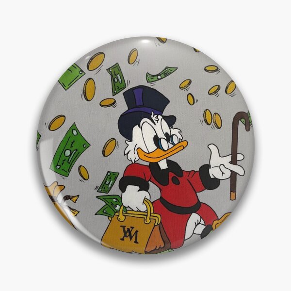 Item preview, "Uncle Scrooge MONEY" painting designed and sold by Vanessaart.