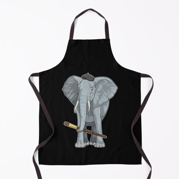 Item preview, Elephant as Painter with Paint brush designed and sold by Snabdesign84.