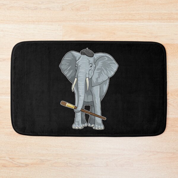 Item preview, Elephant as Painter with Paint brush designed and sold by Snabdesign84.