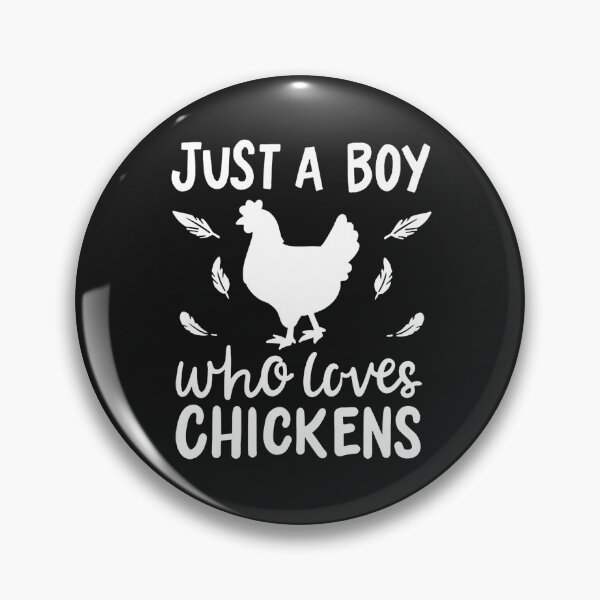 Item preview, Chicken Just A Boy Who Loves Chickens designed and sold by bambgood17.