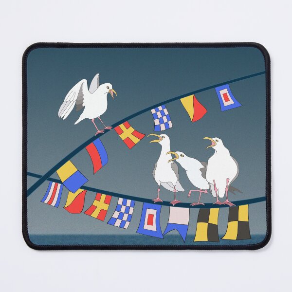 Item preview, Gulls and Flags designed and sold by colemanco.
