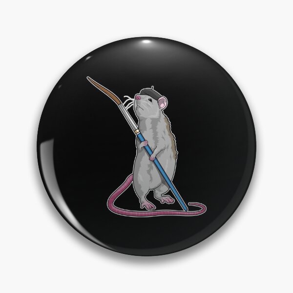 Item preview, Rat as Painter with Paint brush designed and sold by Snabdesign84.
