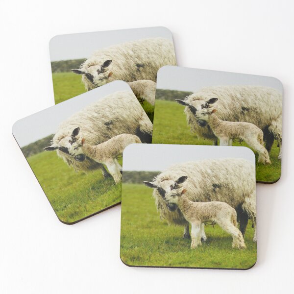 Item preview, A Mule Ewe and Her New Baby designed and sold by thegreendogs.