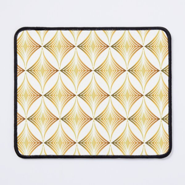 Item preview, Preppy Art Deco Black and Gold Glam Diamond Geometric Pattern designed and sold by IamTrending.