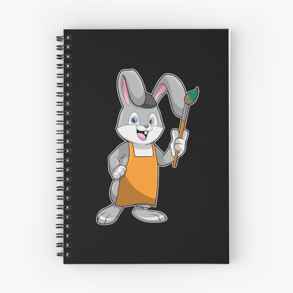 Item preview, Rabbit Painter Paintbrush Painting designed and sold by Snabdesign84.
