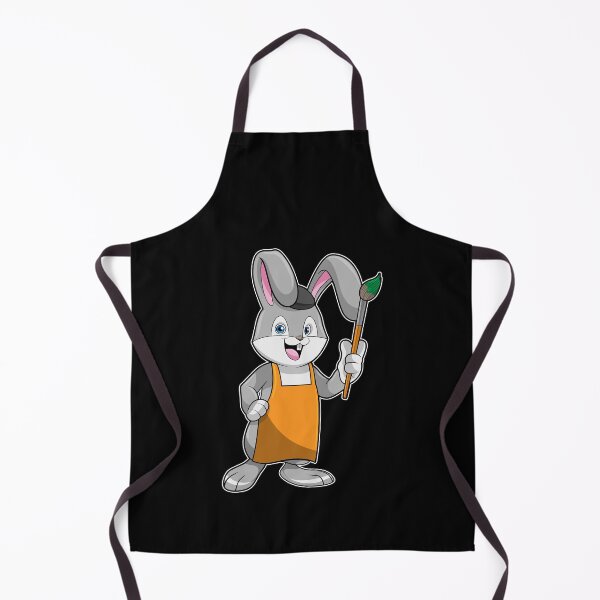 Item preview, Bunny as Painter with Paint brush designed and sold by Snabdesign84.