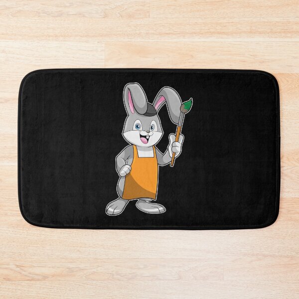 Item preview, Bunny as Painter with Paint brush designed and sold by Snabdesign84.